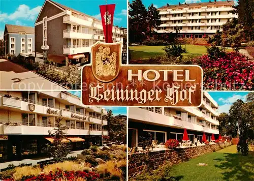 AK / Ansichtskarte Bad_Duerkheim Hotel Leininger Hof Park Terrasse Bad_Duerkheim