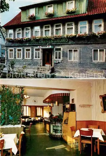 AK / Ansichtskarte Lautenthal_Harz Hotel Tannengrund Hoehenluft Lautenthal Harz