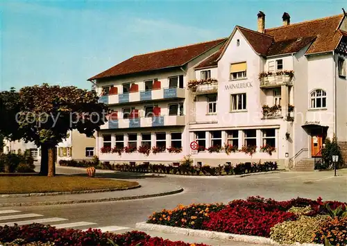 AK / Ansichtskarte Muehlhofen_Uhldingen Muehlhofen Hotel Mainaublick Muehlhofen