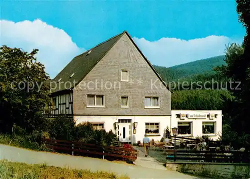 AK / Ansichtskarte Olsberg_Sauerland Pension und Ausflugslokal zum Schinkenwirt Olsberg_Sauerland