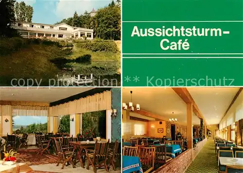 AK / Ansichtskarte Burg__Dithmarschen Aussichtsturm Cafe Gastraeume 