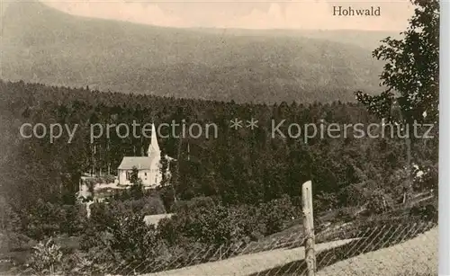 AK / Ansichtskarte  Hohwald_Le_67 Kirche 