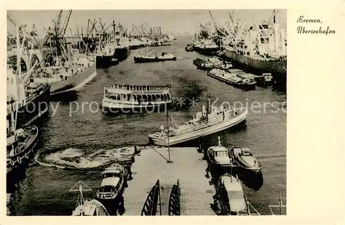 AK / Ansichtskarte Bremen ueberseehafen Bremen