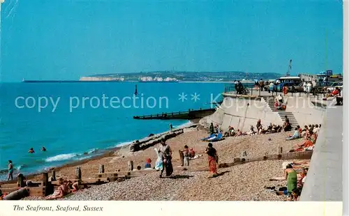 AK / Ansichtskarte Seaford_Sussex_UK The Seafront 