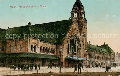 AK / Ansichtskarte  Metz__57_Moselle Hauptbahnhof  