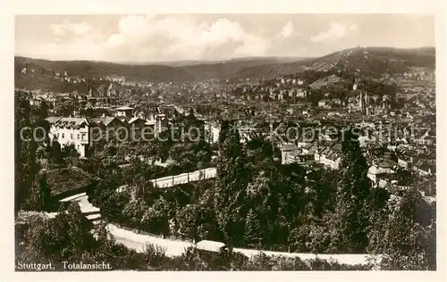 AK / Ansichtskarte Stuttgart Panorama Stuttgart