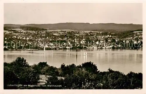 AK / Ansichtskarte ueberlingen_Bodensee Blick von Wallhausen ueberlingen Bodensee