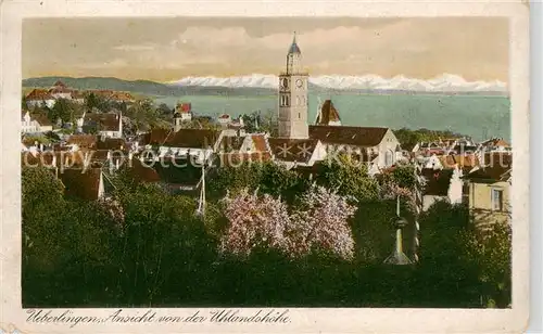 AK / Ansichtskarte ueberlingen_Bodensee Blick von der Uhlandhoehe ueberlingen Bodensee