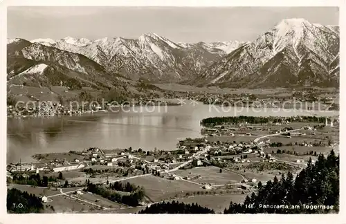 AK / Ansichtskarte Tegernsee Panorama Tegernsee