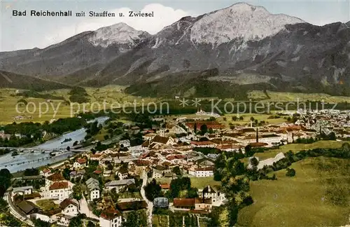 AK / Ansichtskarte Bad_Reichenhall mit Stauffen und Zwiesel Bad_Reichenhall