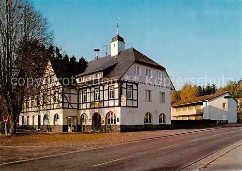 AK / Ansichtskarte  Hochwaldhausen_Ilbeshausen Gasthaus Pension Zum Felsenkeller Hochwaldhausen