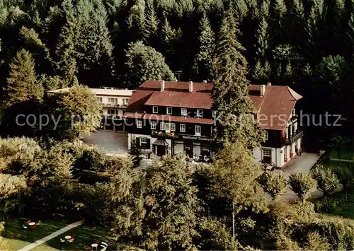 AK / Ansichtskarte  Baden-Baden Waldhotel Fischkultur Fliegeraufnahme Baden-Baden