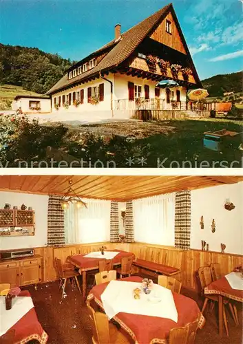 AK / Ansichtskarte  Lautenbach_Durbach Haus Hubertus Gaststube Lautenbach Durbach