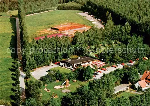 AK / Ansichtskarte  Voellinghausen_Moehnesee Der Moehnehof Cafe Restaurant Fliegeraufnahme Voellinghausen Moehnesee