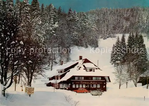 AK / Ansichtskarte  Schoenau_Schwarzwald Gasthof Pension Belchen Multen Schoenau Schwarzwald