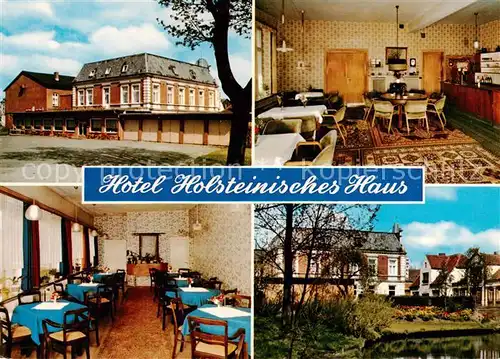 AK / Ansichtskarte 73846618 Friedrichstadt_Eider Hotel Holsteinisches Haus Gastraeume Park Friedrichstadt_Eider