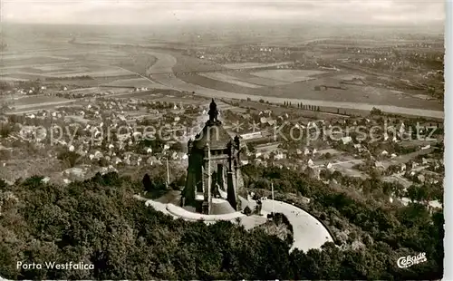 AK / Ansichtskarte  Porta_Westfalica Kaiser Wilhelm Denkmal  Porta_Westfalica