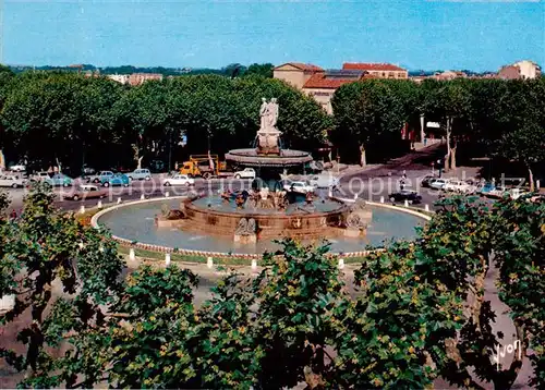 AK / Ansichtskarte  Aix-en-Provence_13 Station Thermale Ville dArt Dans toute sa splendeur la Fontaine et sa Rotonde 