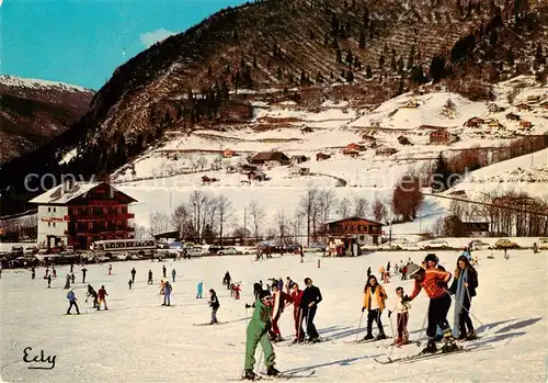 AK / Ansichtskarte  Aillon-le-Jeune Centre de la Station Sports d hiver Aillon-le-Jeune