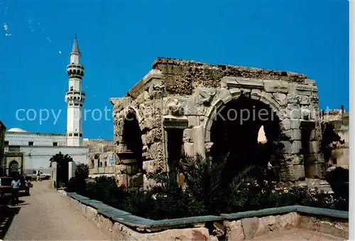 AK / Ansichtskarte Tripoli___Tripolis_Libyen Arch of Marcus Aurelius 2nd century 