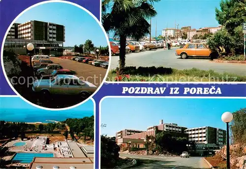 AK / Ansichtskarte Porec_Croatia Teilansichten Hotels Ferienanlage Swimming Pool 