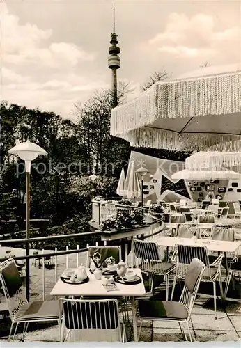 AK / Ansichtskarte Dortmund Bundesgartenschau 1959 Park Cafe Dortmund