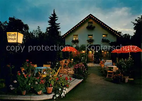 AK / Ansichtskarte Bad_Woerishofen Zum Mostkruegle Gaststaette Restaurant Gartenterrasse Bad_Woerishofen