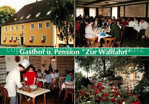 AK / Ansichtskarte Wemding Gasthof Pension zur Wallfahrt Wemding