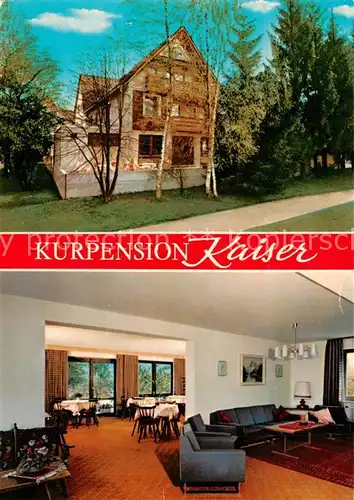 AK / Ansichtskarte Bad_Woerishofen Kurpension Kaiser Bad_Woerishofen