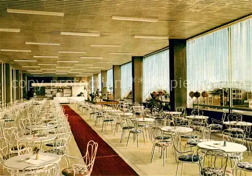 AK / Ansichtskarte Westerland_Sylt Cafe Wellenbad Westerland_Sylt