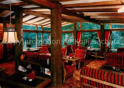 AK / Ansichtskarte Bad_Wiessee Kurhotel Rex Gastraum Bad_Wiessee