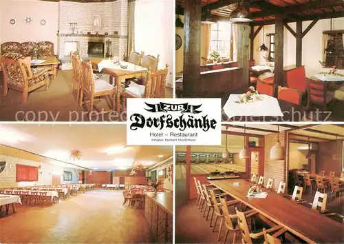 AK / Ansichtskarte Fredenbeck Hotel Restaurant zur Dorfschaenke Fredenbeck