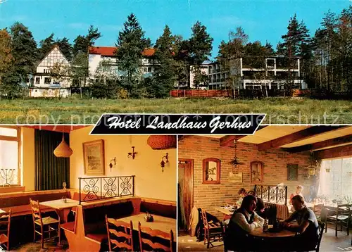 AK / Ansichtskarte 73847452 Gerdehaus_Fassberg_Celle Hotel Landhaus Gerhus Restaurant 