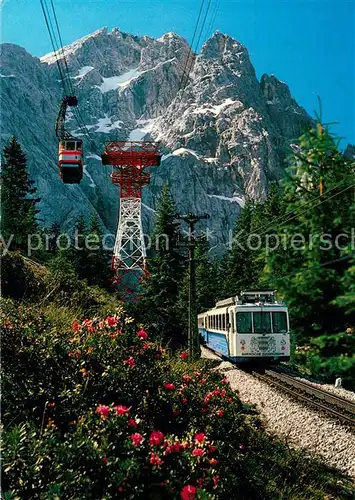 AK / Ansichtskarte  Zahnradbahn Zugspitz 