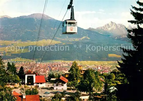 AK / Ansichtskarte  Seilbahn_Cable-Car_Telepherique Innsbruck Hungerburg  