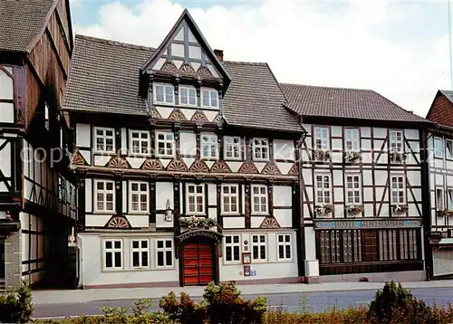 AK / Ansichtskarte  Uslar_Solling Romantik Hotel Menzhausen Fachwerkhaus Uslar_Solling