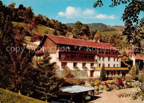 AK / Ansichtskarte  Holzinshaus Jugendheim Sonnenhof im Schwarzwald Holzinshaus