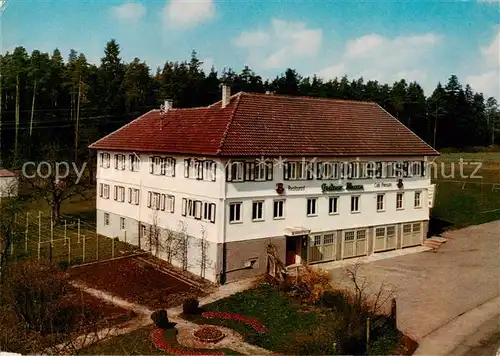 AK / Ansichtskarte  Ettmannsweiler Restaurant Café Pension Gruener Baum im Schwarzwald Ettmannsweiler