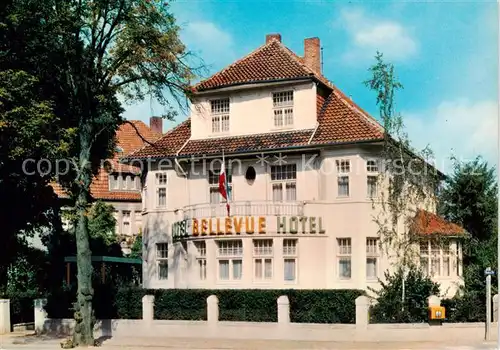 AK / Ansichtskarte 73847543 Hameln_Weser Hotel Bellevue am Rosenplatz Hameln Weser