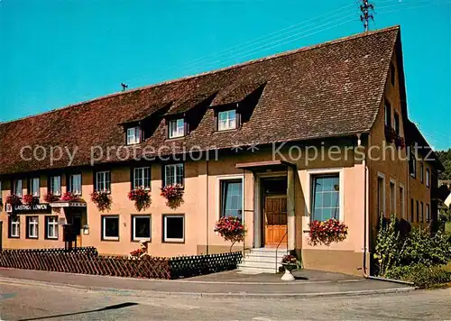 AK / Ansichtskarte  Nussdorf_ueberlingen Gasthof Pension Loewen Nussdorf ueberlingen