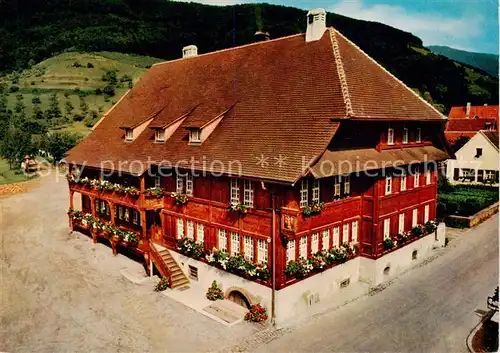 AK / Ansichtskarte 73847550 Glottertal Gasthof zum goldenen Engel im Schwarzwald Glottertal