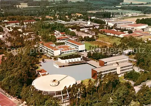 AK / Ansichtskarte  Espelkamp Stadtsporthalle Schule Theater Fachschule Espelkamp