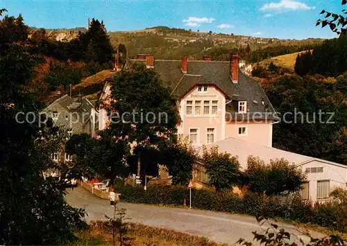 AK / Ansichtskarte  Lichtenberg_Oberfranken Gasthof Pension Blechschmiedenhammer im Frankenwald Lichtenberg Oberfranken