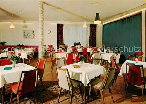 AK / Ansichtskarte 73847562 Spaichingen Hotel Osswald Alte Post Gastraum Spaichingen