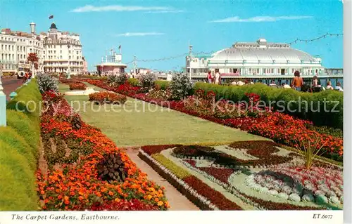 AK / Ansichtskarte 73847569 Eastbourne__Sussex_UK The Carpet Gardens 