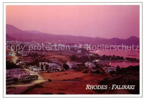AK / Ansichtskarte 73847577 Faliraki_Rhodos_Greece Panorama 