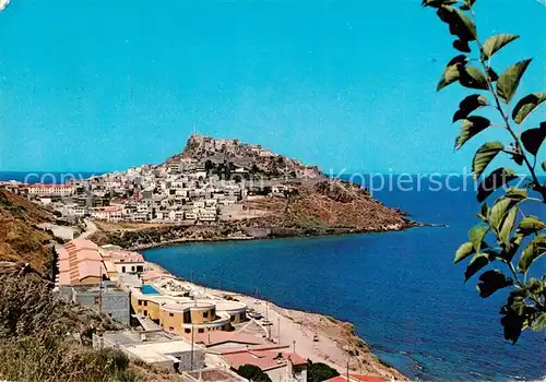 AK / Ansichtskarte  Castel_Sardo_Castelsardo_Sardegna_IT Panorama da Est 