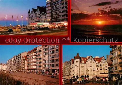 AK / Ansichtskarte  Zoute_Knocke-Heist_Knocke-sur-Mer_Belgie Teilansichten 