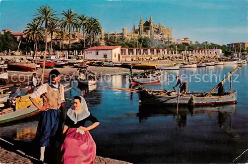 AK / Ansichtskarte  Palma_de_Mallorca_ES Rincon del puerto Coin du port 