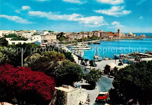 AK / Ansichtskarte  Rhodos_Rhodes_aegaeis Stadtansicht Rhodos_Rhodes_aegaeis